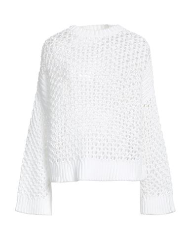 Brunello Cucinelli Woman Sweater White Size M Cotton