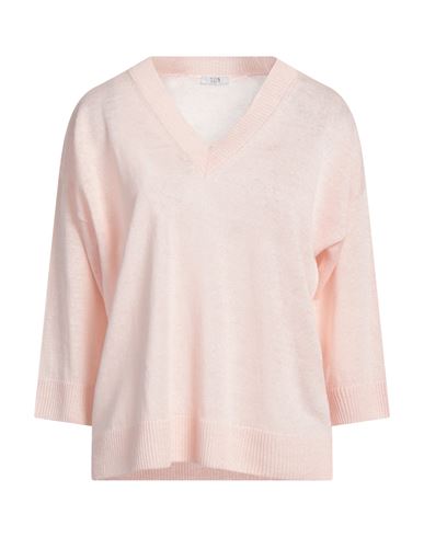 Peserico Easy Woman Sweater Pink Size 6 Linen, Polyester