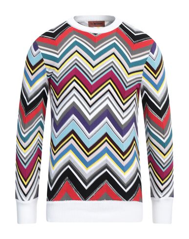 Missoni Man Sweater White Size 44 Cotton