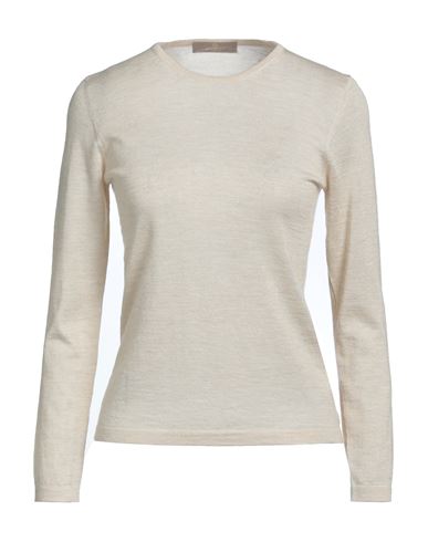 Cruciani Woman Sweater Beige Size 10 Cashmere, Silk