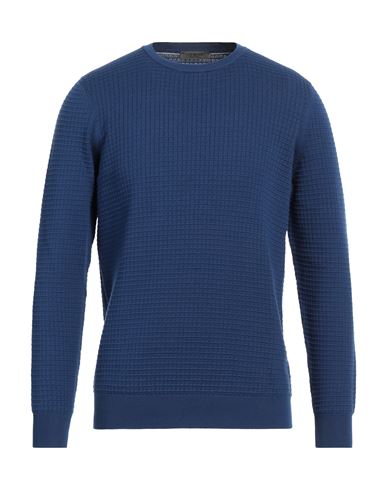 +39 Masq Man Sweater Midnight Blue Size 36 Organic Cotton