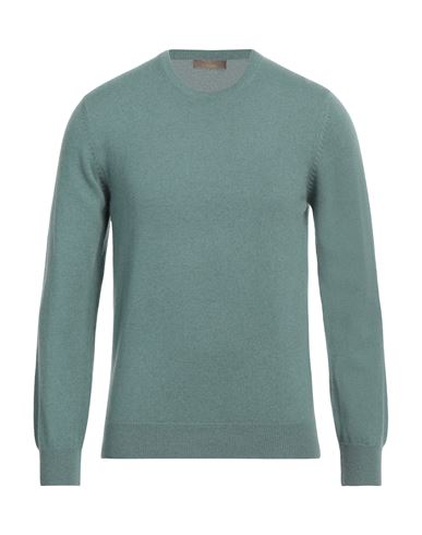 Cruciani Man Sweater Emerald Green Size 48 Cashmere