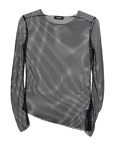 DSQUARED2 DSQUARED2 MAN SWEATER BLACK SIZE M POLYAMIDE, ELASTANE 