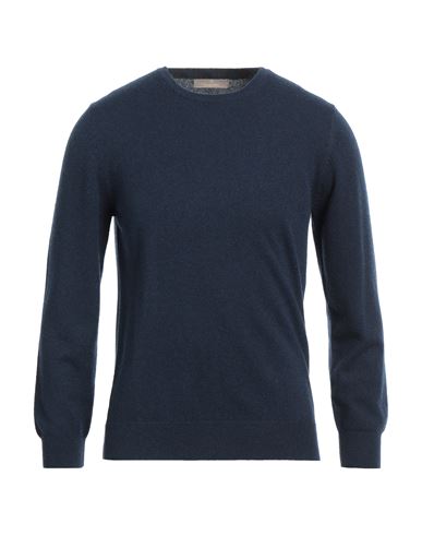 Cruciani Man Sweater Midnight Blue Size 40 Cashmere