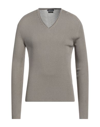 Tom Ford Man Sweater Beige Size 44 Silk