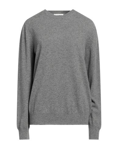 Jil Sander Woman Sweater Grey Size 10 Cashmere