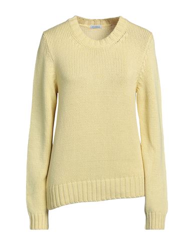 Shop Malo Woman Sweater Light Yellow Size 10 Cotton, Polyamide, Lycra
