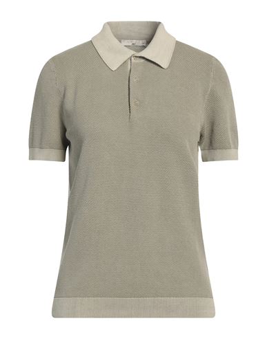 Shop Circolo 1901 Woman Sweater Sage Green Size S Cotton