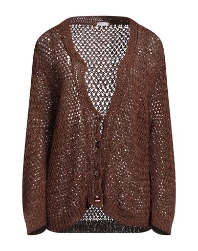 Strickjacke Damen Braun M Damen