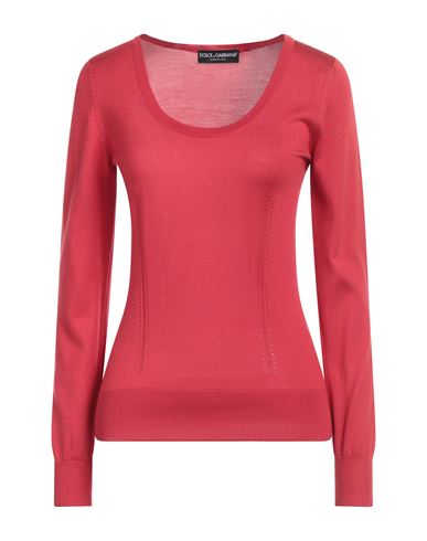 Dolce & Gabbana Woman Sweater Red Size 8 Silk