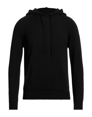 Shop Alpha Studio Man Sweater Black Size 42 Geelong Wool