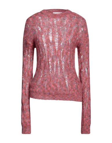 Brand Unique Woman Sweater Magenta Size 3 Acrylic, Polyamide, Mohair Wool