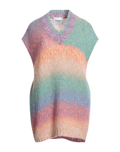 Brand Unique Woman Sweater Apricot Size 3 Wool, Acrylic, Polyamide, Alpaca Wool In Orange