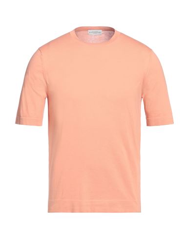 Ballantyne Man Sweater Salmon Pink Size 40 Cotton