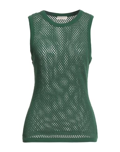 Ulla Johnson Woman Sweater Green Size M Cotton In Green