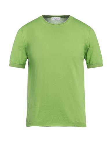 Shop Bellwood Man Sweater Acid Green Size 36 Cotton