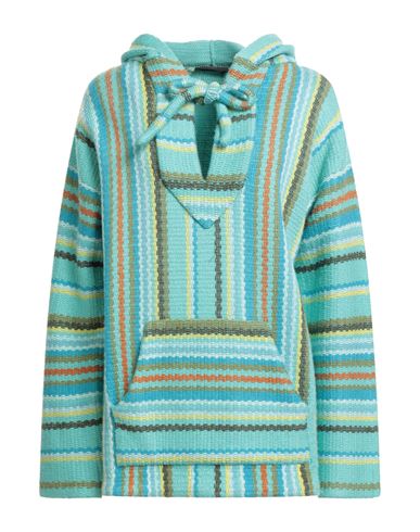 Alanui Woman Sweater Light Green Size M Virgin Wool In Green