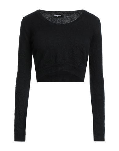 Shop Dsquared2 Woman Sweater Black Size Xs Cashmere