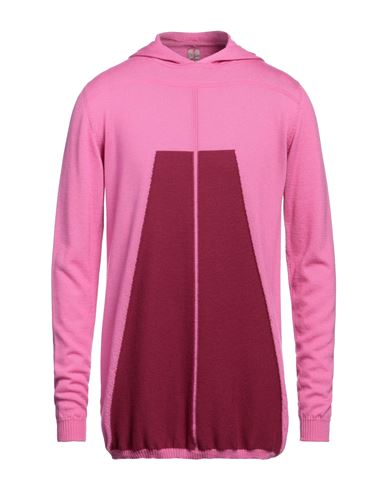 Rick Owens Man Sweater Fuchsia Size Onesize Cashmere In Pink
