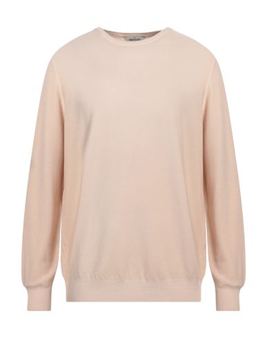 Gran Sasso Man Sweater Blush Size 48 Virgin Wool In Pink