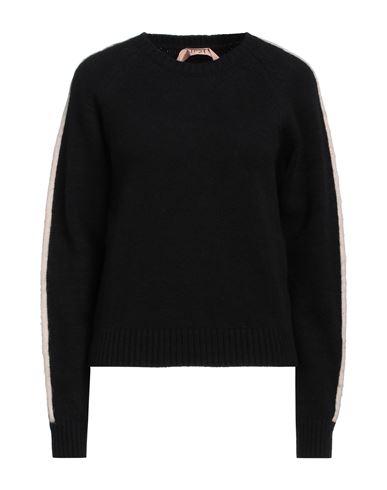 Shop N°21 Woman Sweater Black Size 10 Polyamide, Acrylic, Wool