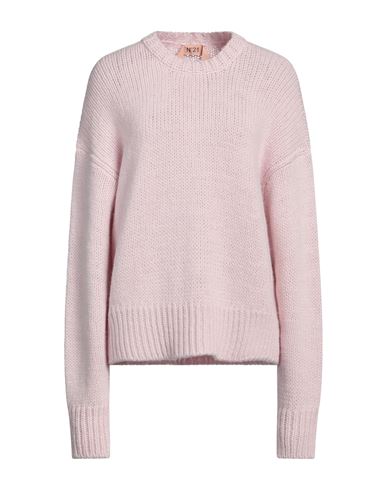 N°21 Woman Sweater Pink Size 8 Wool, Acrylic, Alpaca Wool