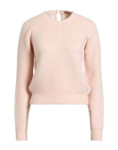 N°21 Woman Sweater Light Pink Size 2 Virgin Wool, Polyamide In Pink