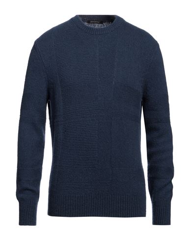 Shop Zegna Man Sweater Blue Size 38 Cashmere, Silk