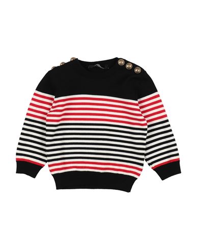 Shop Balmain Newborn Boy Sweater Red Size 3 Virgin Wool