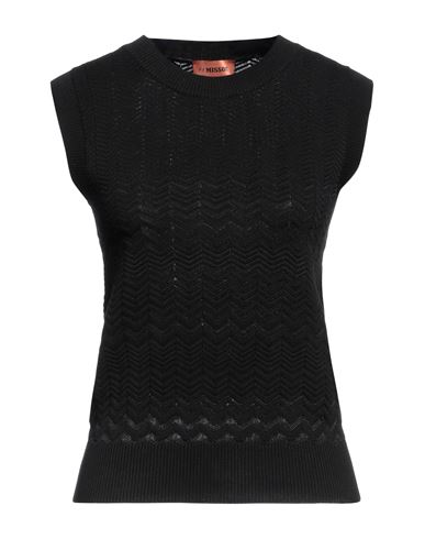 Shop Missoni Woman Sweater Black Size 8 Cotton, Viscose, Polyamide