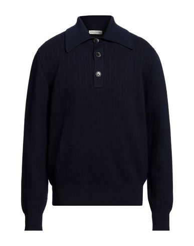 Shop Etro Man Sweater Midnight Blue Size Xxxl Wool