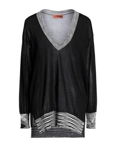 Shop Missoni Woman Sweater Black Size S Silk, Polyamide, Elastane