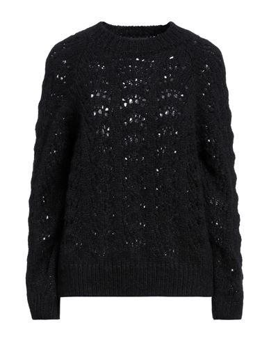 The Kooples Woman Sweater Black Size 1 Polyamide, Alpaca Wool, Merino Wool
