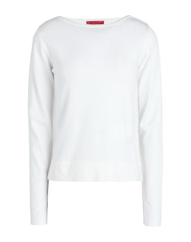 Max & Co . Ovattare Woman Sweater White Size Xl Viscose, Polyester