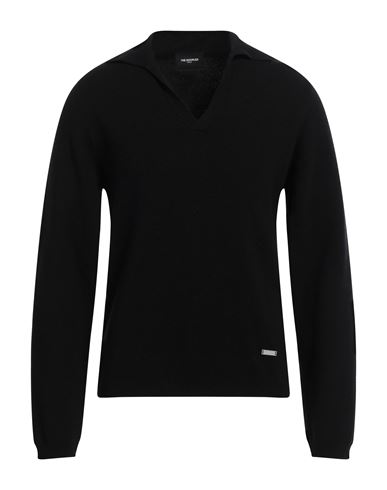 The Kooples Man Sweater Black Size S Merino Wool, Viscose, Polyamide, Cashmere
