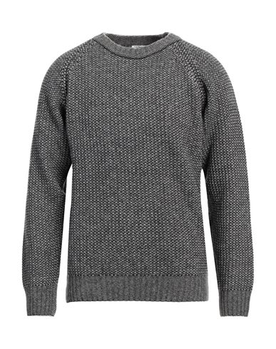 Shop Loreak Mendian Man Sweater Grey Size Xl Wool, Polyamide