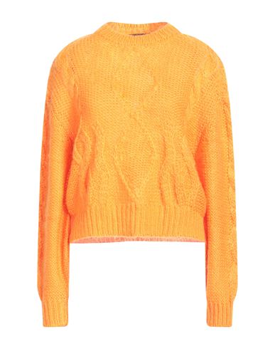 The Kooples Woman Sweater Orange Size 3 Acrylic, Polyamide, Mohair Wool