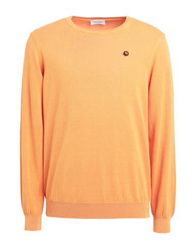 Shop Heritage Man Sweater Orange Size 40 Cotton