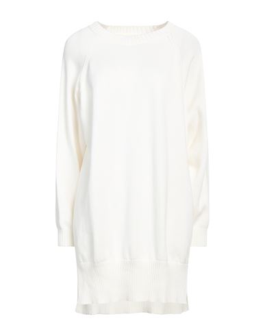Shop Vicolo Woman Sweater White Size Onesize Cotton
