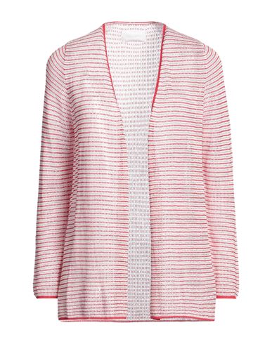 Zadig & Voltaire Woman Cardigan Red Size M Viscose, Cotton, Polyamide, Metallized Polyamide In Pink