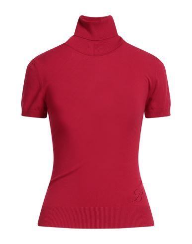 Shop Blumarine Woman Turtleneck Red Size S Viscose, Polyester