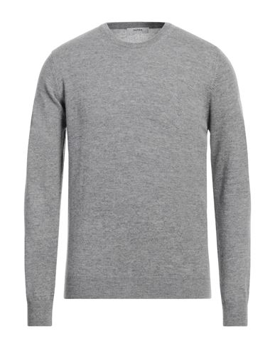 Shop Alpha Studio Man Sweater Grey Size 46 Wool, Cashmere