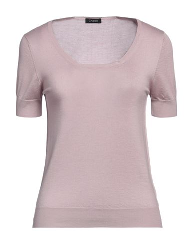 Cruciani Woman Sweater Light Pink Size 6 Cashmere, Silk