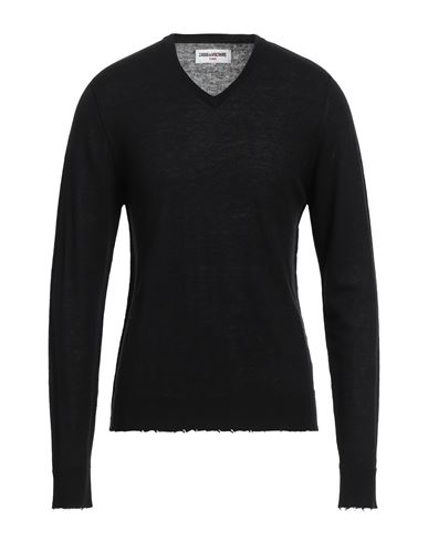 Zadig & Voltaire Man Sweater Black Size S Cashmere