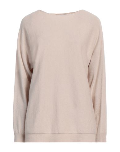 Shop Alpha Studio Woman Sweater Beige Size 10 Recycled Wool, Ecovero Viscose, Recycled Polyamide, Cashmer