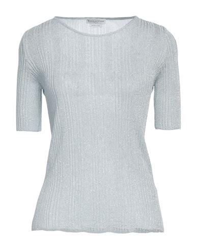 Shop Ballantyne Woman Sweater Sky Blue Size 8 Viscose, Metallic Polyester