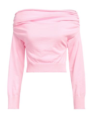 Shop Iceberg Woman Sweater Pink Size S Cotton, Polyamide