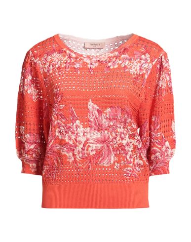 Pullover Damen Tomatenrot L Damen