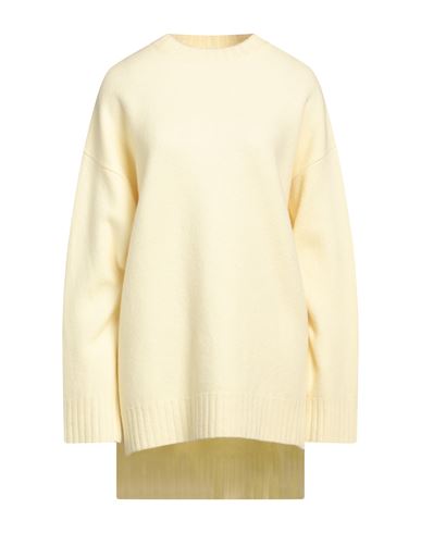 Shop Jil Sander Woman Sweater Light Yellow Size 2 Wool