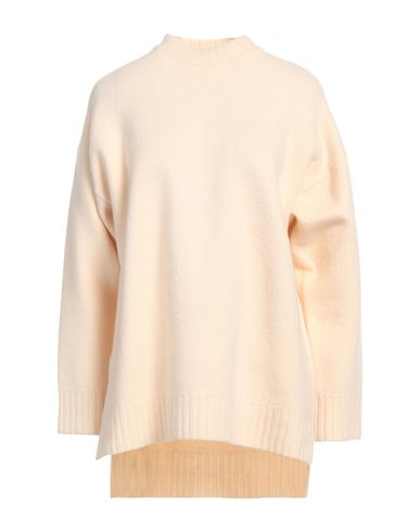 Shop Jil Sander Woman Sweater Ivory Size 0 Wool In White